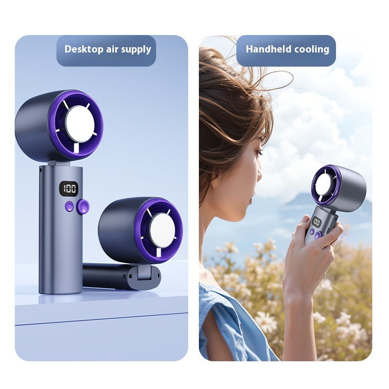 High-speed ice wind Handheld Fan