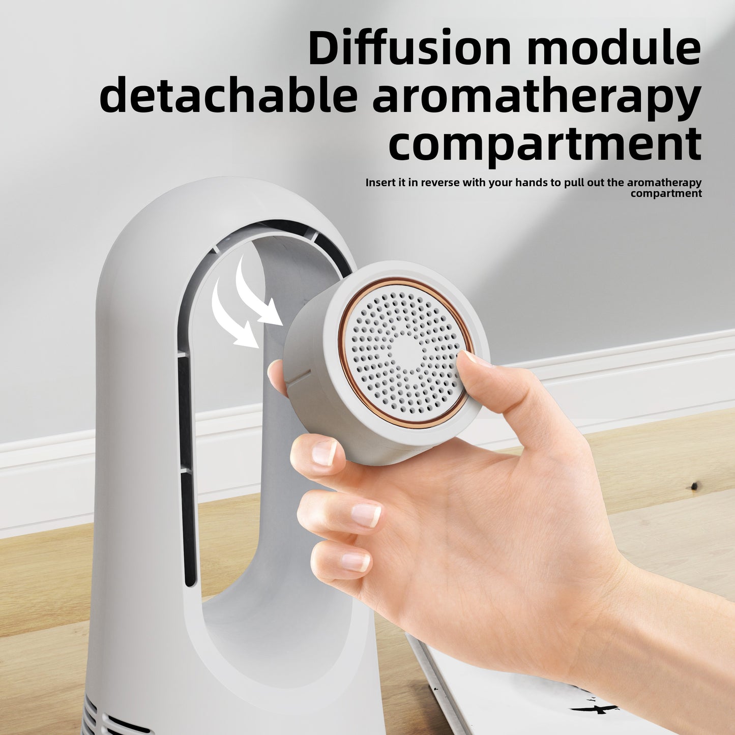 Smart Aromatherapy bladeless fan