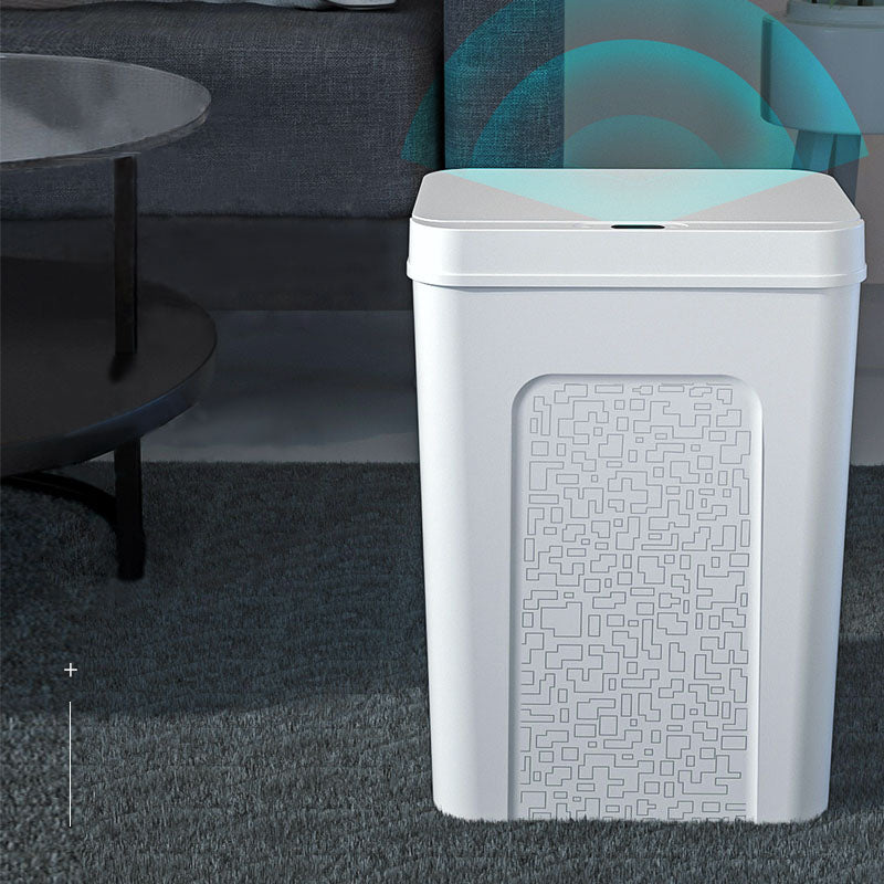 Household Induction Sensor Dustbin Rechargeable Battery Waste Bin Smart Trash Can