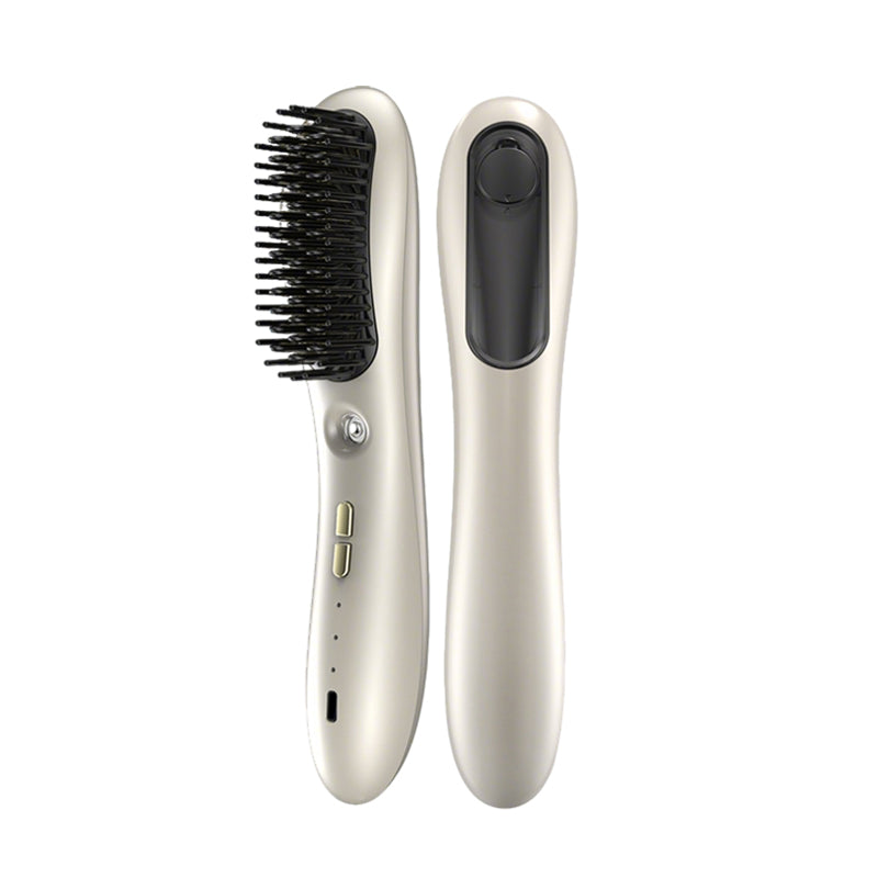 Wireless straight hair comb