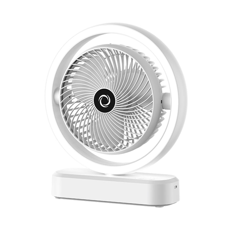 Desktop lighting automatic oscillation fan