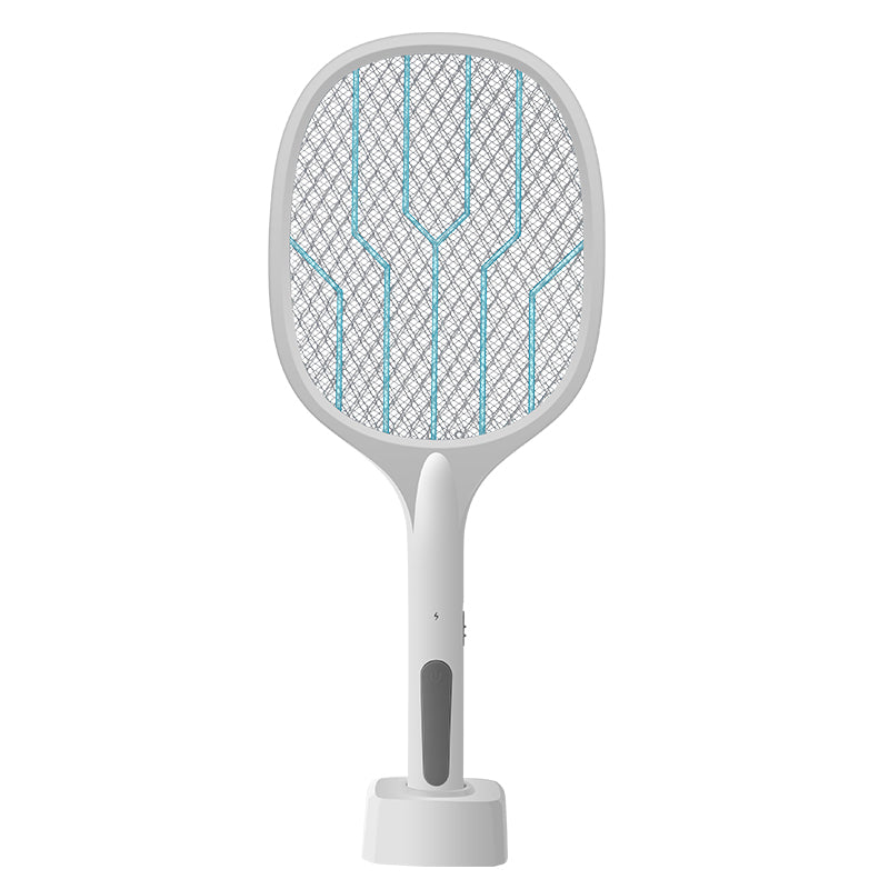 Rechargeable 2 In 1 With Base Electric Fly Mosquito Killer Swatter Pest Control Mosquito Bat